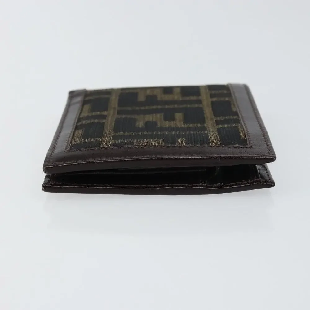 Fendi Zucca Wallet Black